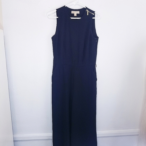 Michael Kors | Sleeveless Jumpsuit‎ 4 Black - Picture 4 of 14